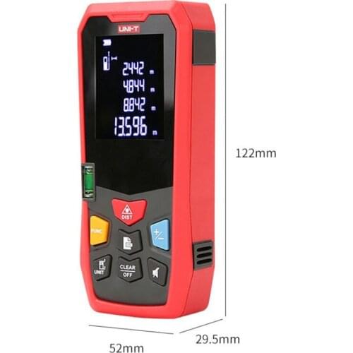 Handheld Laser Rangefinder Distance Meter 40M 50M 60M 80M 100M 120Medidor Laser Tape Build Measure Device Electronic Ruler