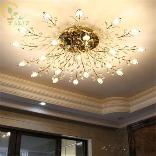 Modern Fashion Art Deco Leaves Led Ceiling Lamp Restaurant Bedroom Livingroom Study Office Creative Ceiling Lights Deco Lamp