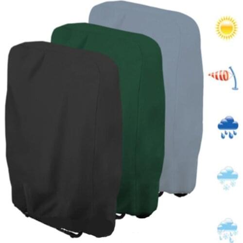 1 Pcs Outdoor Folding Reclining Chair Cover Waterproof Uv Oxford Cloth Veranda Outdoor Folding Chairs Cover