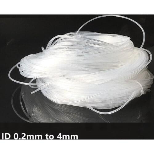 10 Meters Silicone Hose Silica Gel Tube Pipe Thin Temperature Resistance SGS Food Grade Transparent