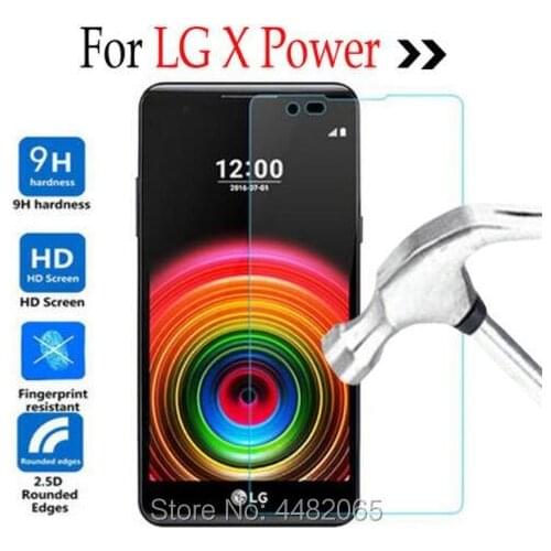 10Pcs For LG X Power 5.3"inch Tempered Glass On For LG X Power XPowerK220 K220DS Case Screen Protector Cover Protective Film