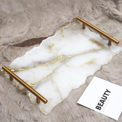 30*19CM Resin Castiing Mold Rectangle Irregular Mat Silicone DIY Craft Mould Decoration DIY Epoxy Jewelry Craft Making Tools