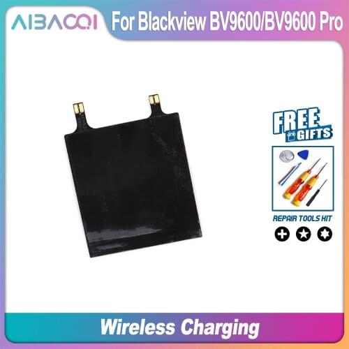 AiBaoQi New Original NFC Antenna Wireless Charging Antenna Aerial sticker Replacement Accessory For Blackview BV9600 Pro Phone