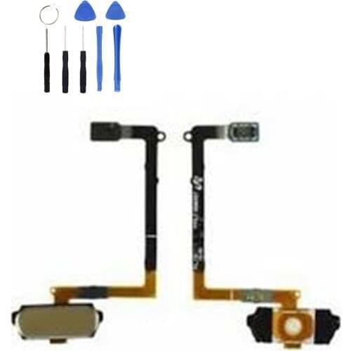 FOR Samsung S6 G920 Home Button Key Return Button Mobile Phone Parts Replacement Part Repair Kit Gift