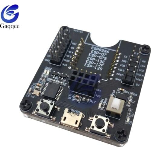 ESP8266 test stand Burner One-click download support ESP-01S ESP-12F 12E 12S 07S