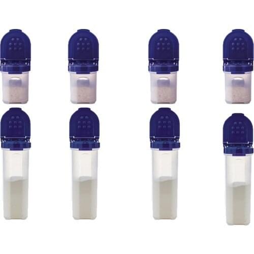 Tupperware Baharatçık Set 8 Piece Set Blue Color