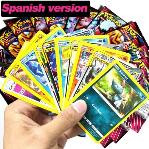 Pokemon French Spanish English Multilingual Card Table Game GX EX MEGA Trainer Energy Japanese Pokemon Card