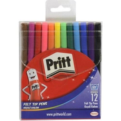 Original Pritt Felt Pen 12 Color