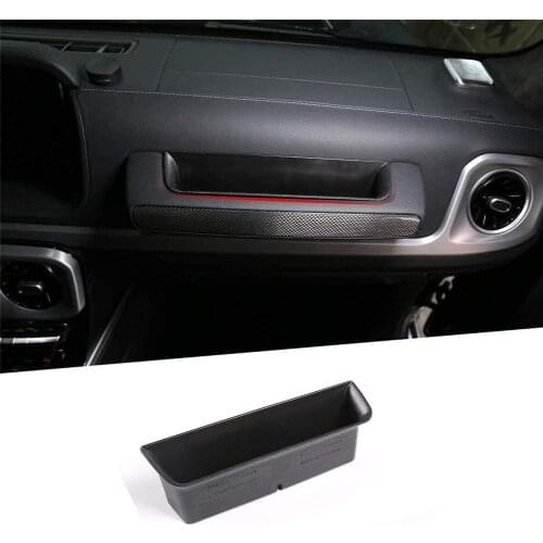 For Mercedes-Benz G Class W464 W463A G350 G500 G63 G65 2019 2020, ABS Plastic Co-Pilot Storage Box Tray Cover Trim