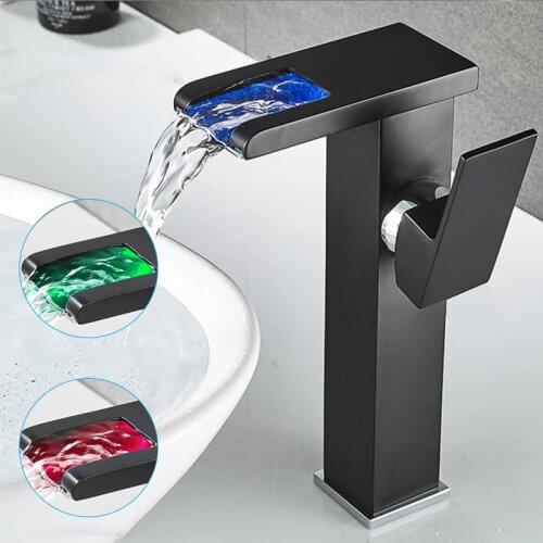 OXG Black Bath Faucets