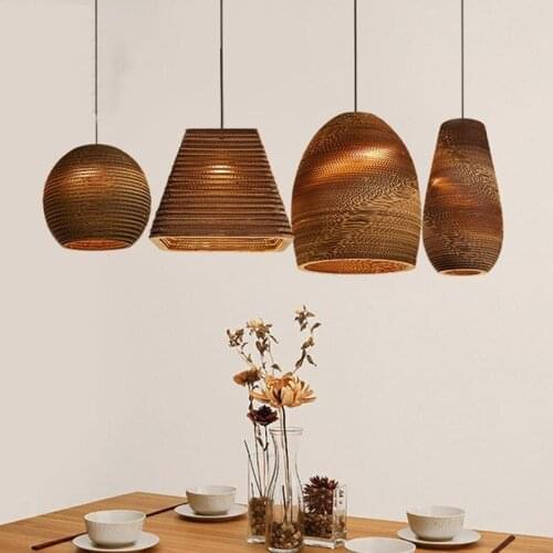 Pendant Light Modern southeast Asian wind naked pupa honeycomb pendant lamps restaurant cafe aisle bar decor pendant light AL069