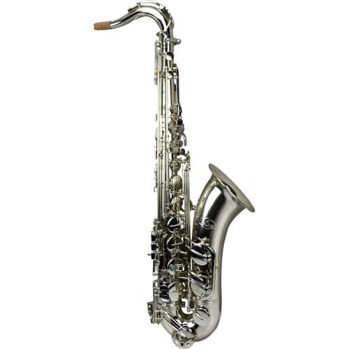 Professional high quality Silver plated tenor saxophone