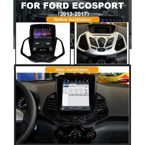 Android System vertical screen Car GPS navigation For-FORD EcoSport 2013-2017 Multimedia DVD Player
