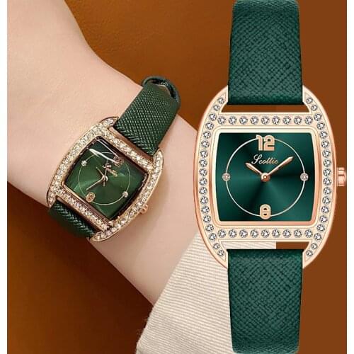 Ulzzang Women's Watches With Rhinestones