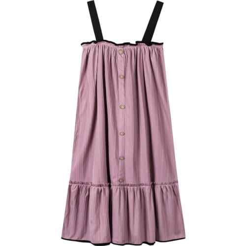 Female Pure Cotton Nightgown Lady Sexy Spaghetti Strap Night Dress Women Nighties Sleeveless Sleepwear Nightwear Bridesmaid Dres