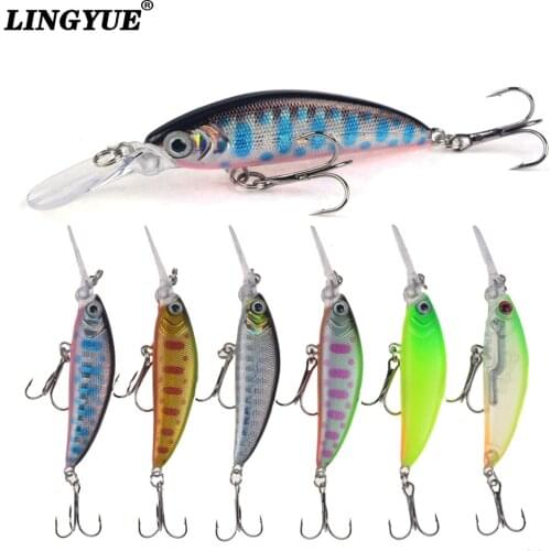 1PCS Fishing Lure Slow Sinking Minnow Crankbait Hard Bait Tight Wobble Slow sinking Jerkbait Pesca Leurre