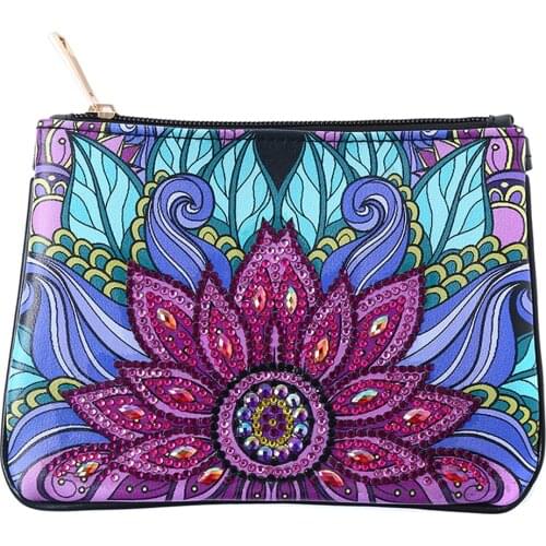 DIY Special Shaped Diamond Painting Wristlet Wallet Women Bag Diamond Painting Embroidery Cross Stitch Wallet Girlfriend Gifts