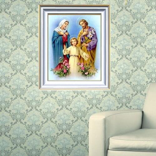 Diamond Painting Full Square 5D Diy Daimond Embroidery Diamant Mosaic Sale Displasy Broderie Diamant "a family of three" 09