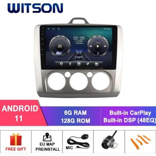 WITSON Android 10.0 CAR DVD SYSTEM for FORD FOCUS 2005-2011 (Manual-Aircondition) car dvd player link/DAB support