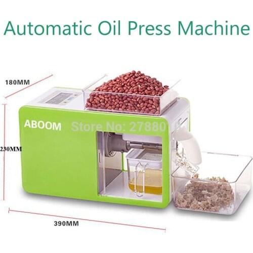 Household Automatic Oil Press Machine Commercial Electric Oil Making Machine Oliver/Soybean Squeezer YD-CD-0103