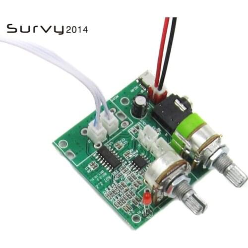 DC 5V 20W 2.1 Dual Channel Class D Audio Amplifier 3D Surround Stereo Digital Power Amplifier Board AMP Module For Arduino