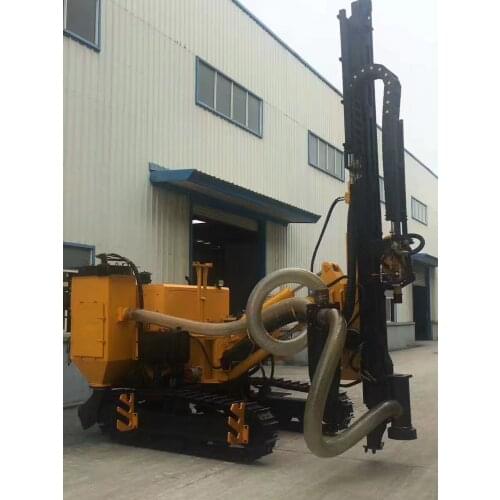 Crawler 150T Dust Collecting DTH Drilling Rig Blast Rock Drilling Equipment Drilling Water Well Construction Creating Oil Well