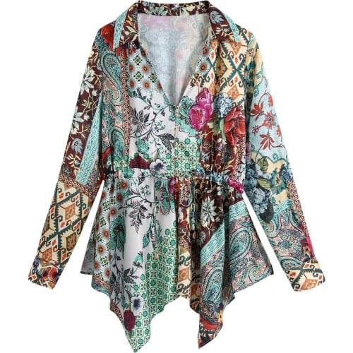 2021 New Spring Summer Women Female Sexy Polyester Shirt Brand Blouse Outwear