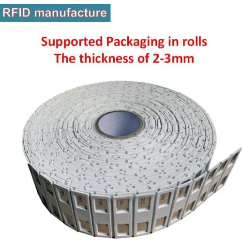 New Product in rolls thickness 2-3mm saving space placing order uhf rfid dogbone bib tag with foam for sports timing system