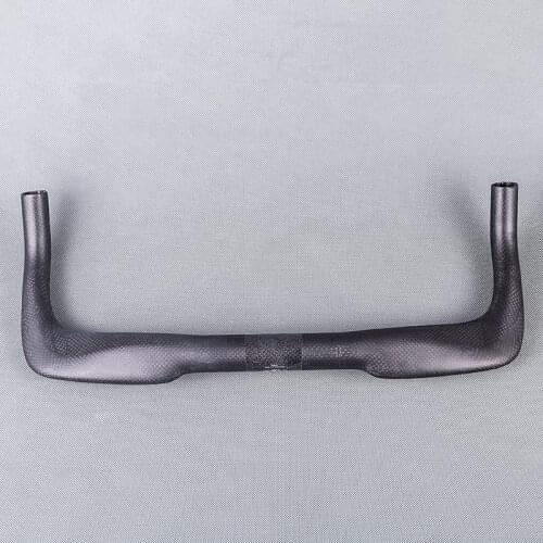FCFB no logo 3K Matte glossy carbon TT handlebar Fixed Gear Road Bike Bicycle Handle Bar 31.8mm TT Handlebar 400/420/440mm