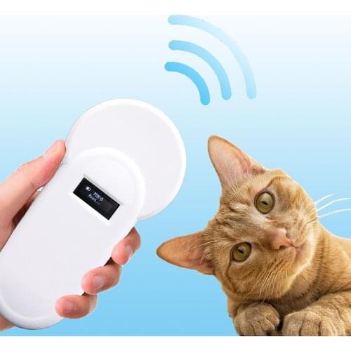 Pet ID Reader Digital Animal Chip Scanner USB Rechargeable Microchip Portable Cat Dog ID General Application