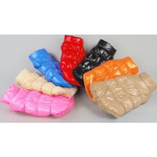 Winter Clothes For Dogs Thicken Warm Puppy Pet Cat Coats Waterproof Dog Jacket Chihuahua Pug French Bulldog Vest Clothing
