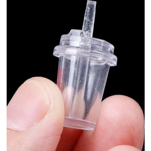 3Pcs/Set 1:12 Mini Drink Cup Tableware Set Dollhouse Miniature Toy Kitchen Accessories