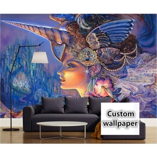 Beibehang 2019 new personality 3D wall paper luxury high-definition Andromeda color art modern beautiful big 3d wallpaper tapety