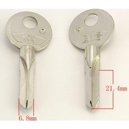 A093 left groove Wholesale Locksmith Keymaster Brass House Home Door Blank Key Blanks Keys