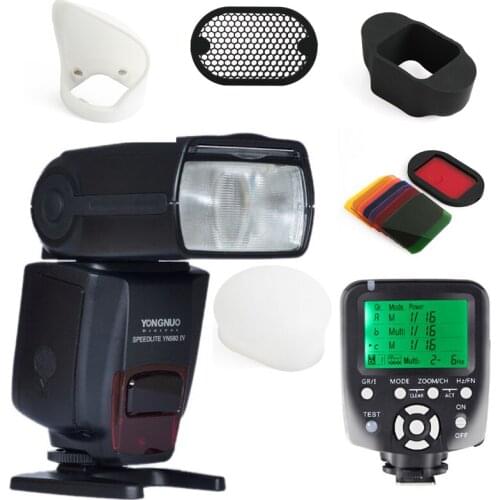 Yongnuo YN560IV 2.4G Wireless Master&Group flash Speedlite + YN560TX+Silicone light Diffuser kit For Canon 1DX3 5D4 DSLR Camera