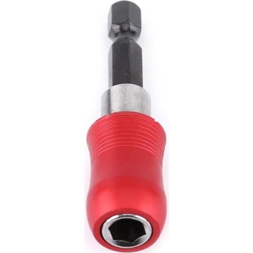 BMBY-New 1/4 inch Hex Shank Magnetic Bit Holder Extension Bar for Electric Drill Screwdriver Length 60mm