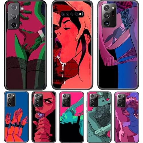 Hot Girls Sexy Twerk For Samsung Galaxy S21 S20 FE Ultra S10 S10E Lite 5G S9 S8 S7 S6 Edge Plus Phone Case