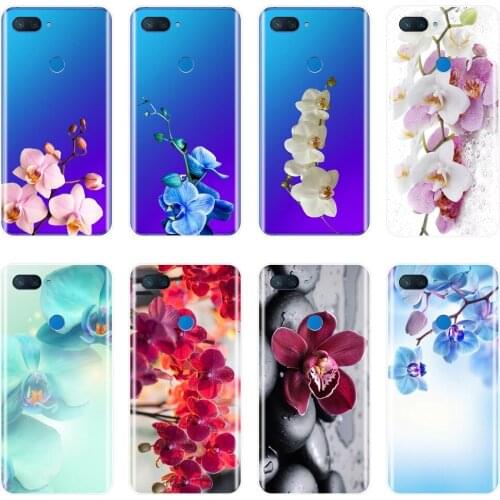 TPU Flower Stone Phone Case For Xiaomi MiA1 MIA2 Mi8 Soft Silicone Back Cover For Xiaomi Mi A1 A2 Lite 8 SE 5 5C 5S 5X 6 6X Plus