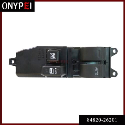 Power Window Master Switch 84820-26201 For Toyota Hiace 2006-2013 KDH20 TRH20