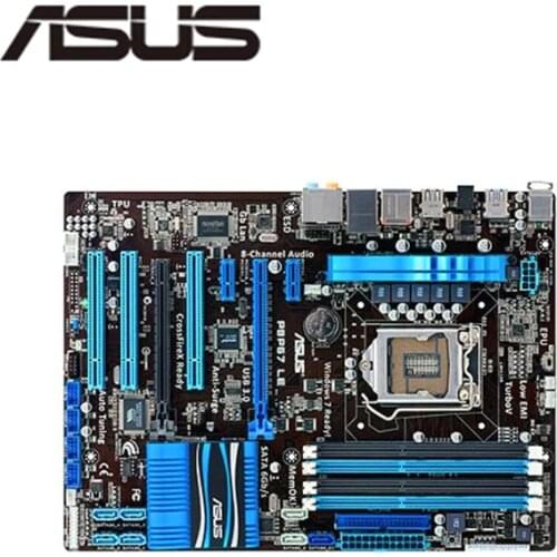 For ASUS P8P67 LE Computer Motherboard LGA 1155 DDR3 For Intel P67 P8P67 Desktop Mainboard SATA II PCI-E X16 Used