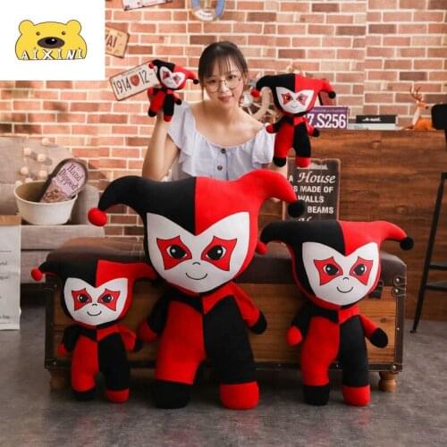 Cute Clown Plush Toy Clown Doll Pillow Festival Decoration Ragdoll Cartoon Christmas Party for Kid New Year Gift Kawaii Plushies