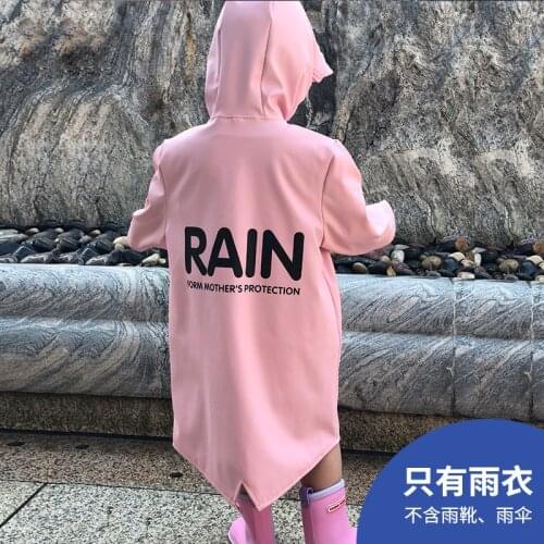 Waterproof Poncho Child Student Outdoor Raincoat Waterproof Boy Child Raincoat Suit Girl Lluvia Regenjacke Rain Gear DD60YY