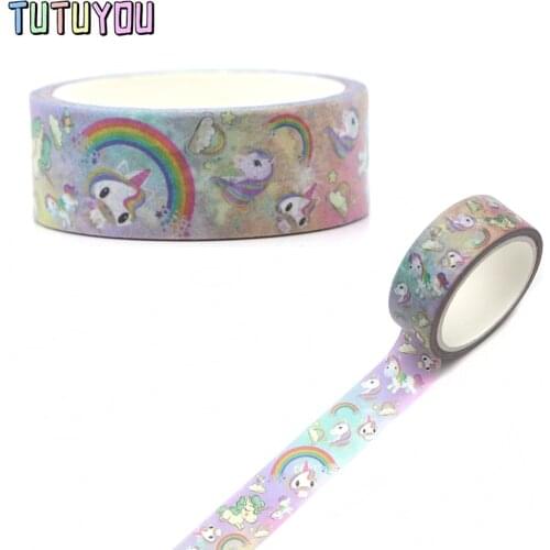PC279 Cute Cartoon Washi Tapes Scrapbooking DIY Deco Creative Kawaii Masking Tapes