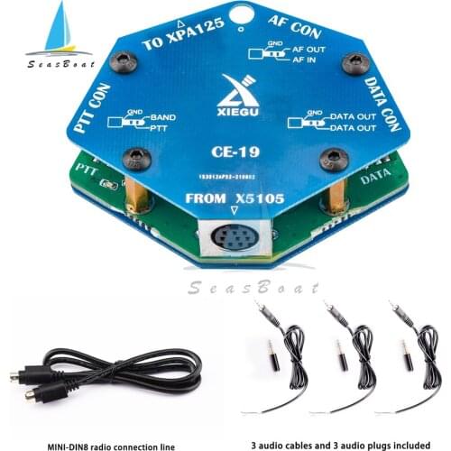 XIEGU CE-19 CE19 Data Interface Expansion Card for XIEGU G90S X5105 ACC PTT XPA125 Computer Power Amplifier Expansion Board