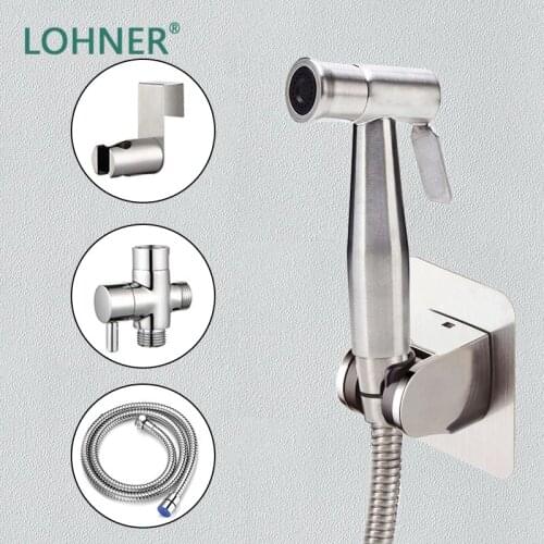 Hand Held Bidet Sprayer Abattant Wc Japonais Ducha Vaginal Muslim Shower Edema Anal Dusche Handheld Bathroom Toilet Ass Cleaner