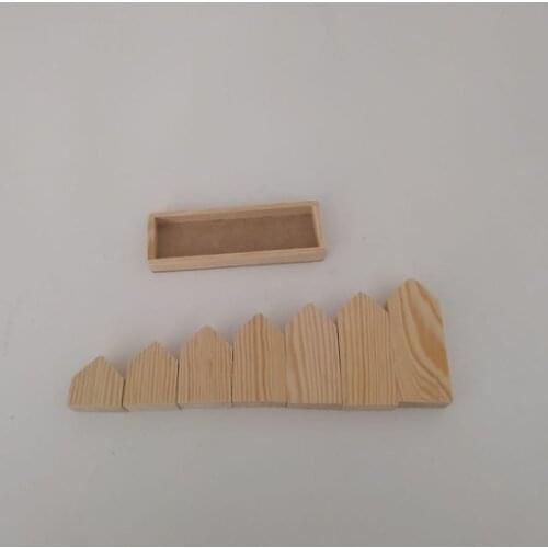 SEVENS WOODEN HOUSE SIZED SORTING EDUCATIONAL TOY FOR KIDS