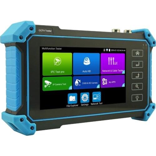 CCTV tester video monitor IPC camera 8MP AHD TVI CVI CVBS surveillance HDMI EX-SDI 48V PoE similar products 5000 5100 5200
