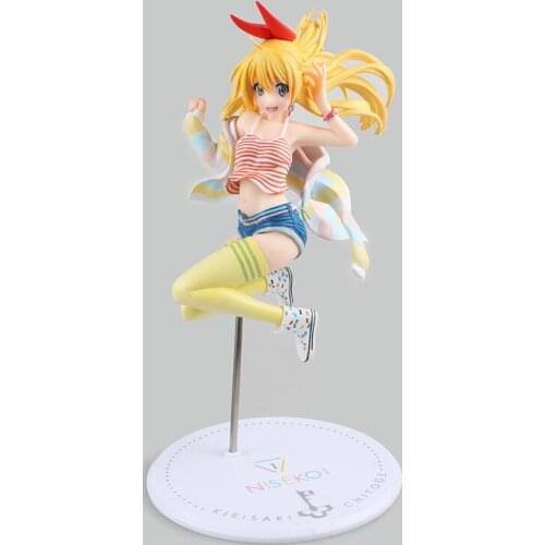 Japan Anime Nisekoi Kirisaki Chitoge 1/8 Scale PVC Action Figure Figurine 23cm Toy Model Statue New With Box