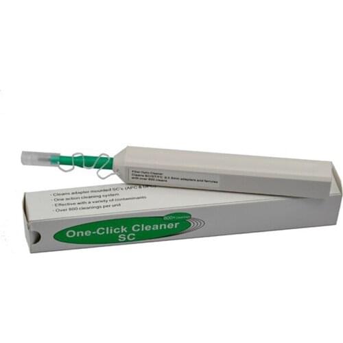 Factory price 10PCS Pen type fiber Optic cleaner 2.5mm One-Click fiber optic adapter cleaner FC SC ST Cleaner Fiber Screen
