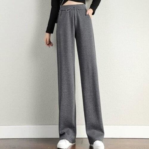 Womens Pants Sleep Bottoms Harem Pajamas Home Clothes Sleepwear Cotton Underwear Loose Light Large Size Plaid Summer Trousers